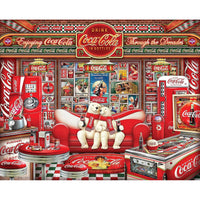 Coca-Cola Decades 1000 Piece Jigsaw Puzzle Springbok