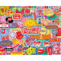 Coca-Cola Pop Art 1000 Piece Jigsaw Puzzle Springbok