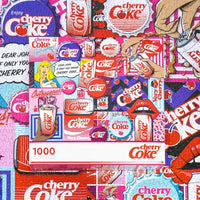 Coca-Cola Very Cherry Coke 1000 Piece Jigsaw Puzzle Springbok