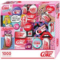 Coca-Cola Very Cherry Coke 1000 Piece Jigsaw Puzzle Springbok