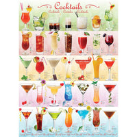Cocktails 1000 Piece Jigsaw Puzzle Eurographics