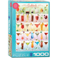 Cocktails 1000 Piece Jigsaw Puzzle Eurographics