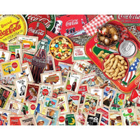 Collector's Table Coca-Cola 500 Piece Jigsaw Puzzle Springbok