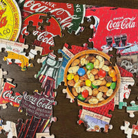 Collector's Table Coca-Cola 500 Piece Jigsaw Puzzle Springbok