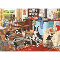 Collie Wobbles 1000 Piece Jigsaw Puzzle HOP