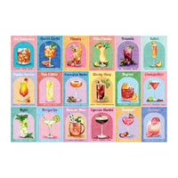 Colorful Cocktails 1000 Piece Jigsaw Puzzle HOP