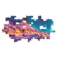 Colorful Night Over Lofoten Islands 1000 Piece Pano Jigsaw Puzzle Clementoni