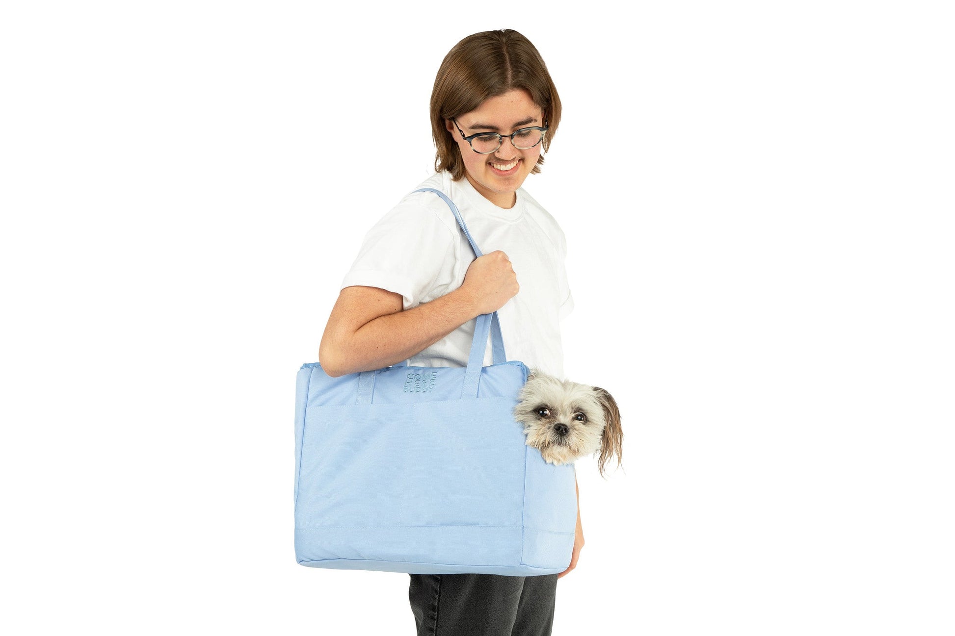 Come Here Buddy Pet Tote Bag - Pet Carrier - Come Here Buddy