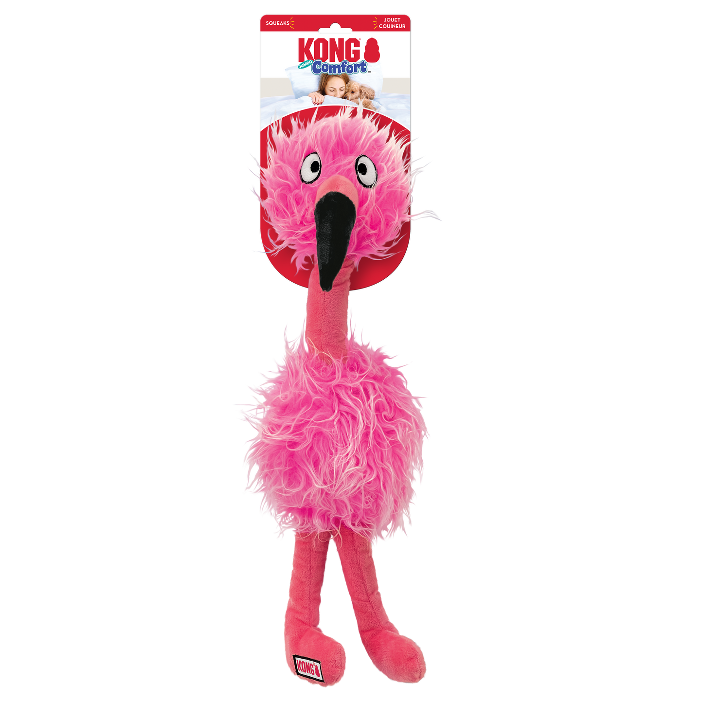 KONG Comfort Jumbo Birds X-Large Plush Dog Toy 👑