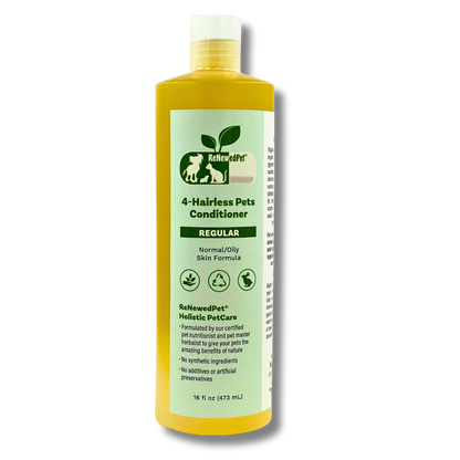 Organic Hydrating Shampoo for Hairless Breed Skin Care 8oz