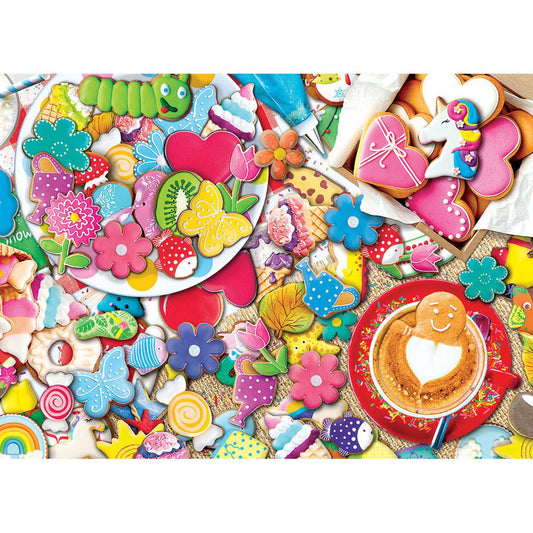 Cookie Party 1000 Piece Jigsaw Puzzle in Tin Eurographics