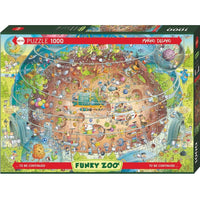 Cosmic Habitat Funky Zoo 1000 Piece Jigsaw Puzzle Heye