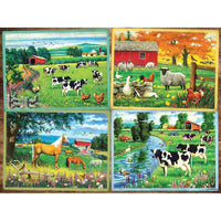 Country Friends 275 Large Piece Jigsaw Puzzle Cobble Hill