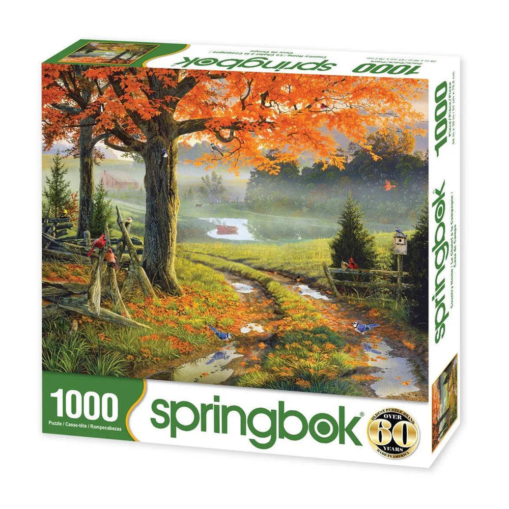 Country Home 1000 Piece Jigsaw Puzzle Springbok