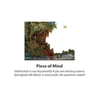 Cozy Cabin Life 500 Piece Jigsaw Puzzle Springbok