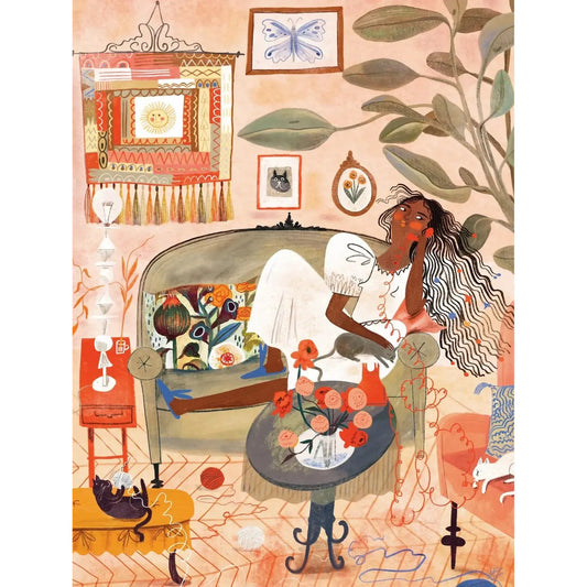 Cozy Night In 500 Piece Jigsaw Puzzle NYPC