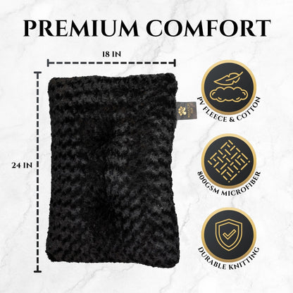 Cozy Canine Plush Dog Bed