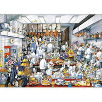 Creative Cooks Cartoon Classics 1000 Piece Jigsaw Puzzle Heye