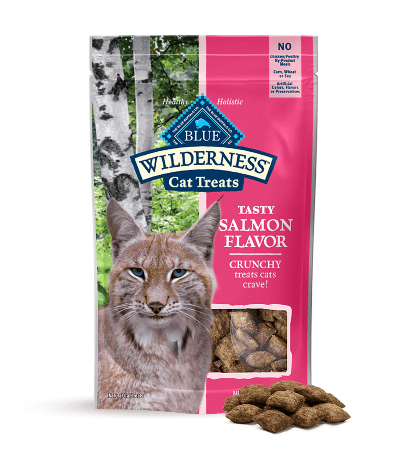 Crunchy Cat Treats Salmon Flavor 2oz - Purrfect Pet Kingdom