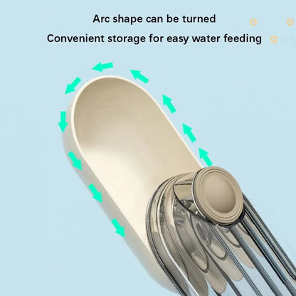 Portable Heirloom Travel Water Bowl for Dogs and Cats 16oz