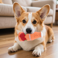 Latex Squeaky Toy for Dogs Teeth Cleaning and Boredom Relief Durable Pet Toy