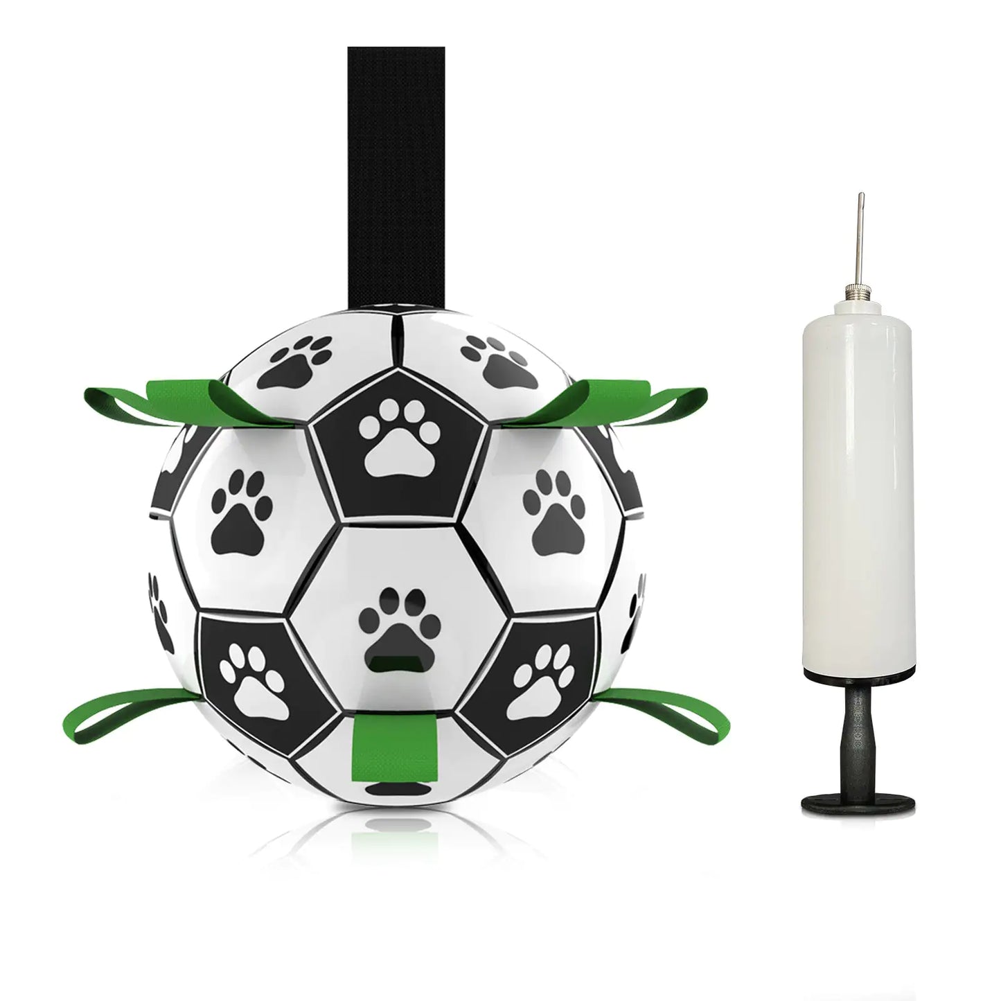 Dog Football Toys - Mimarta - Black and White - CJYZ106809104DW