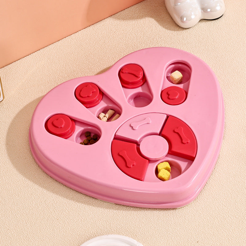 Interactive Slow Feeder Dog Bowl - Puzzle Toy for Pets - Purrfect Pet Kingdom