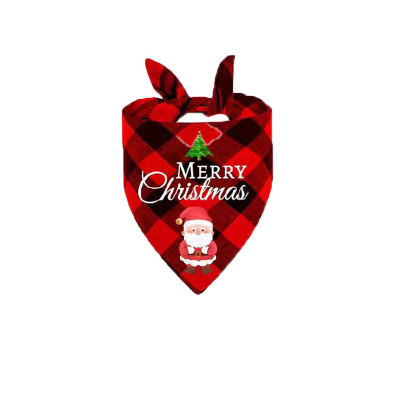 Christmas Day Border Protection Pet Small, Medium, and Large Dogs, Dogs, Cats, Teddy Triangular Towels, Water Jars - Purrfect Pet Kingdom