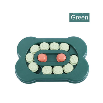 Interactive Heirloom Slow Feeder Puzzle for Dogs and Cats