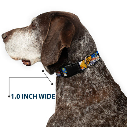Dog Collar Plastic Clip California License Plates USA 🐕