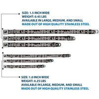 Dog Bone Seatbelt Buckle Collar - BUCKLE-DOWN Shapes Black/Camo White/Black