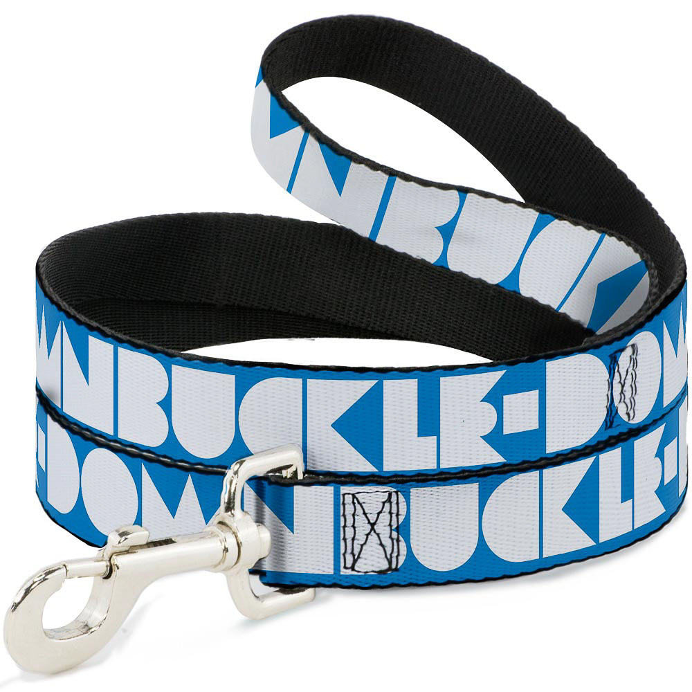 Dog Leash - BUCKLE - DOWN Shapes Turquoise/White - Dog Leashes - Buckle - Down