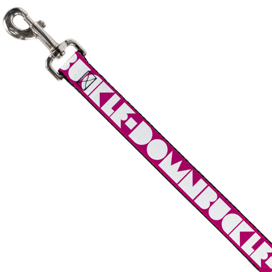 Dog Leash - BUCKLE - DOWN Shapes Hot Pink/White - Dog Leashes - Buckle - Down