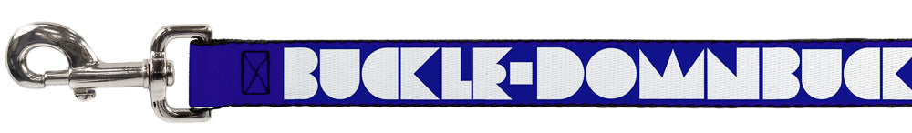 Dog Leash - BUCKLE - DOWN Shapes Blue/White - Dog Leashes - Buckle - Down