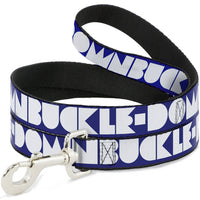 Dog Leash - BUCKLE-DOWN Shapes Blue/White