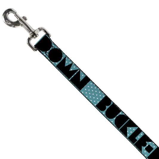 Dog Leash - BUCKLE - DOWN Shapes Dot Turquoise/White/Black - Dog Leashes - Buckle - Down
