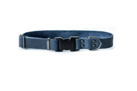 Sport Style Blue Jeans Leather Dog Collar