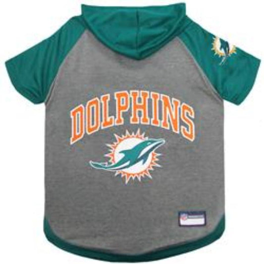 Miami Dolphins Hoody Dog Tee