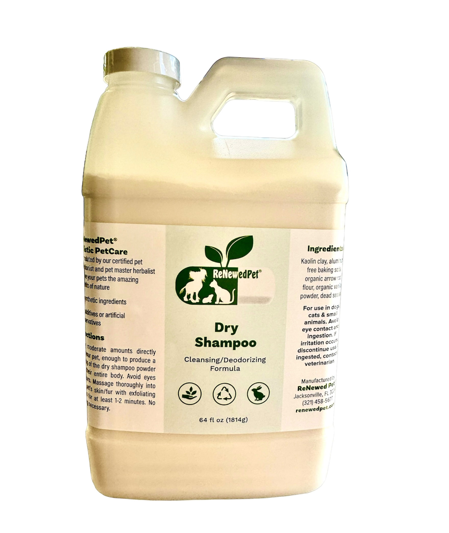 4 - ALL PETS DRY SHAMPOO - 4 Furry Friends - ReNewedPet