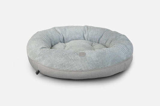 Dog Bed Moonlight Gray Donut Cuddler