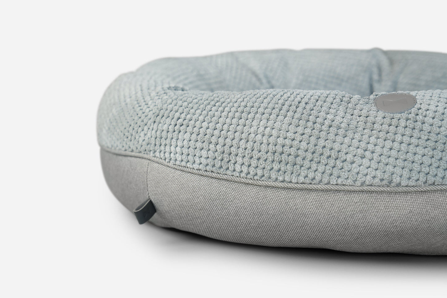 Dog Bed Moonlight Gray Donut Cuddler