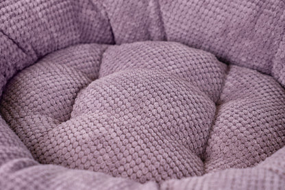 Chester & Lee Light Pink Orthopedic Donut Calming Dog Bed XL