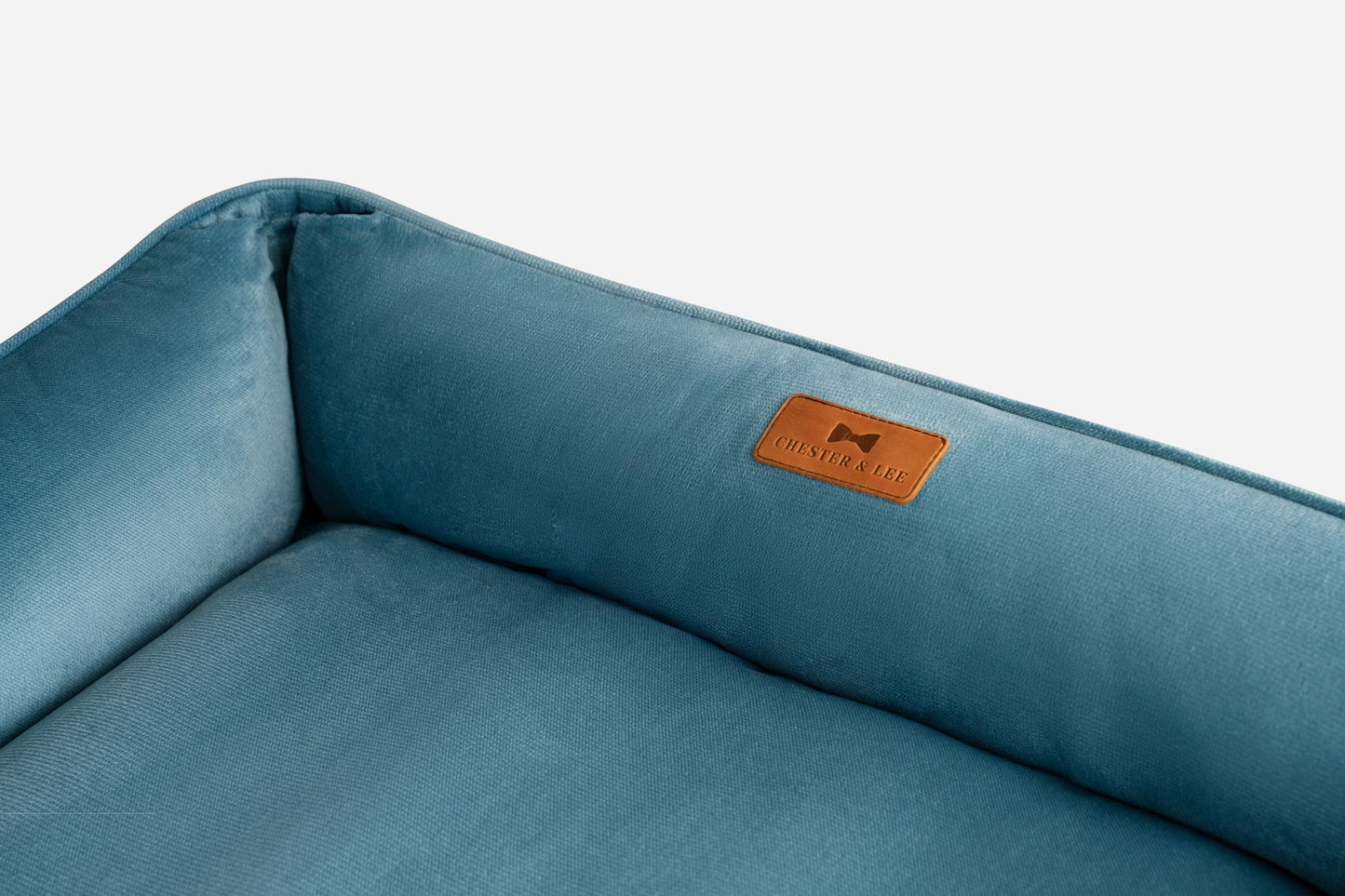 Purrfect Kingdom™ - Velvet Tiffany Bolster Pet Bed
