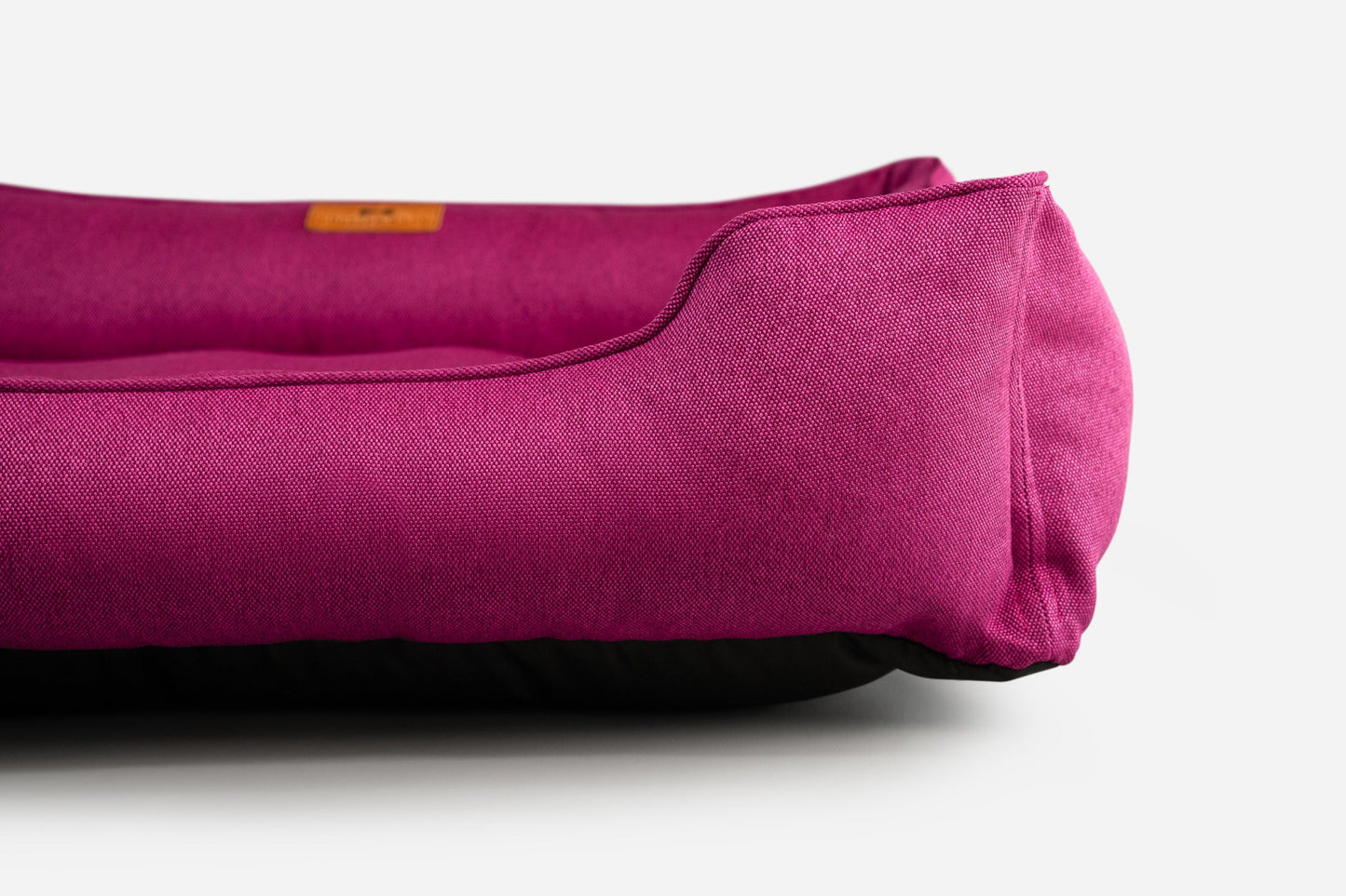 Purrfect Kingdom™ - Pink Cotton Bolster Pet Bed