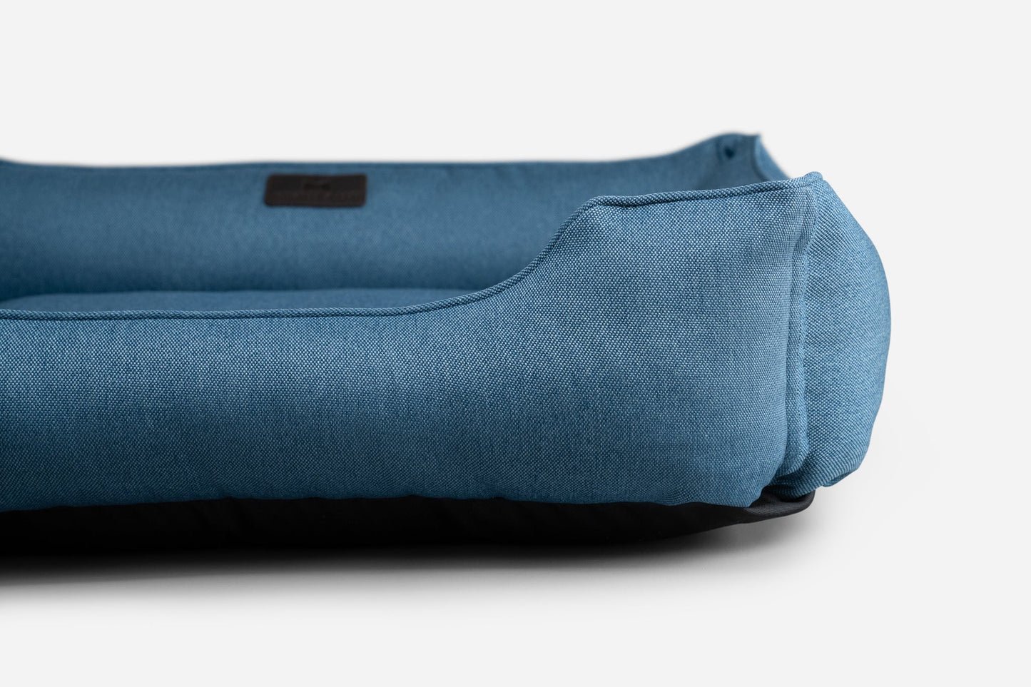 Purrfect Kingdom™ - Denim Cotton Bolster Pet Bed