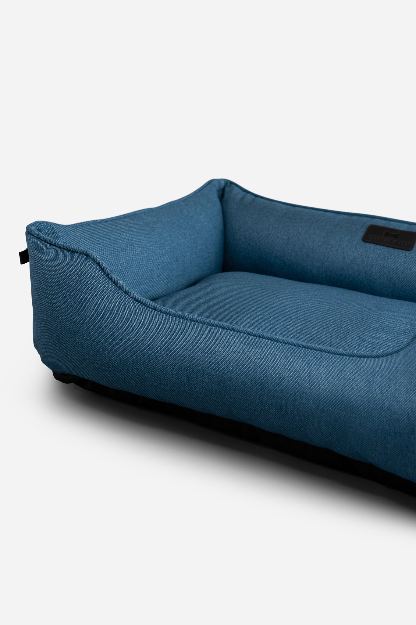 Purrfect Kingdom™ - Denim Cotton Bolster Pet Bed