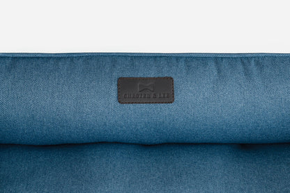 Chester & Lee | Cotton Sleeper Dog Bed Denim