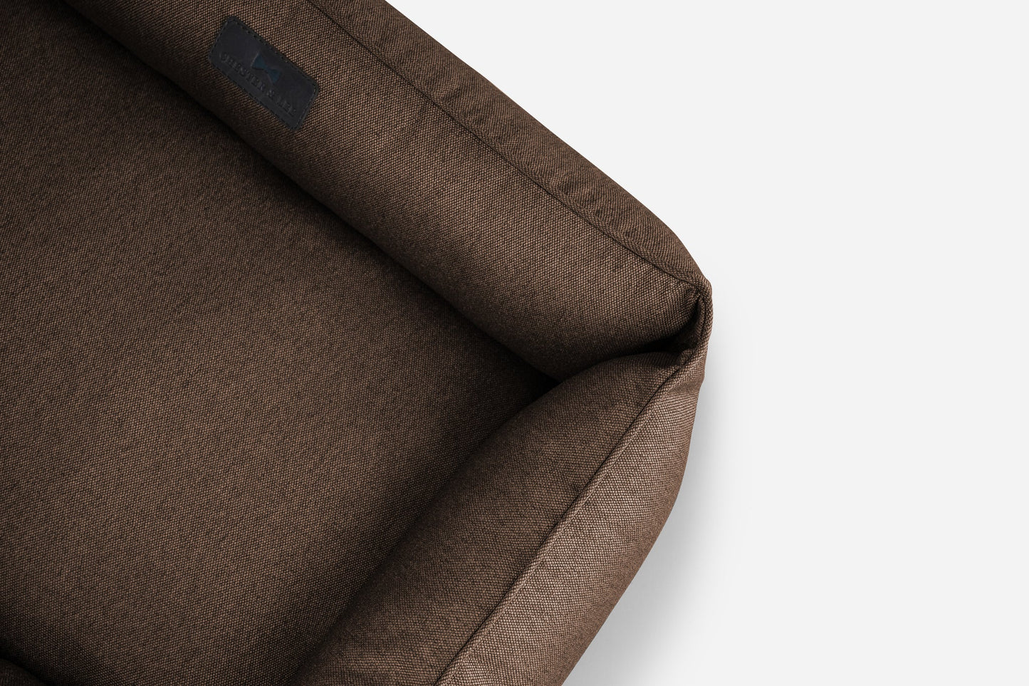 Dog Cat Cotton Sleeper Brown Washable Bed