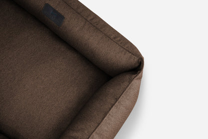 Chester & Lee | Cotton Sleeper Dog Bed Brown