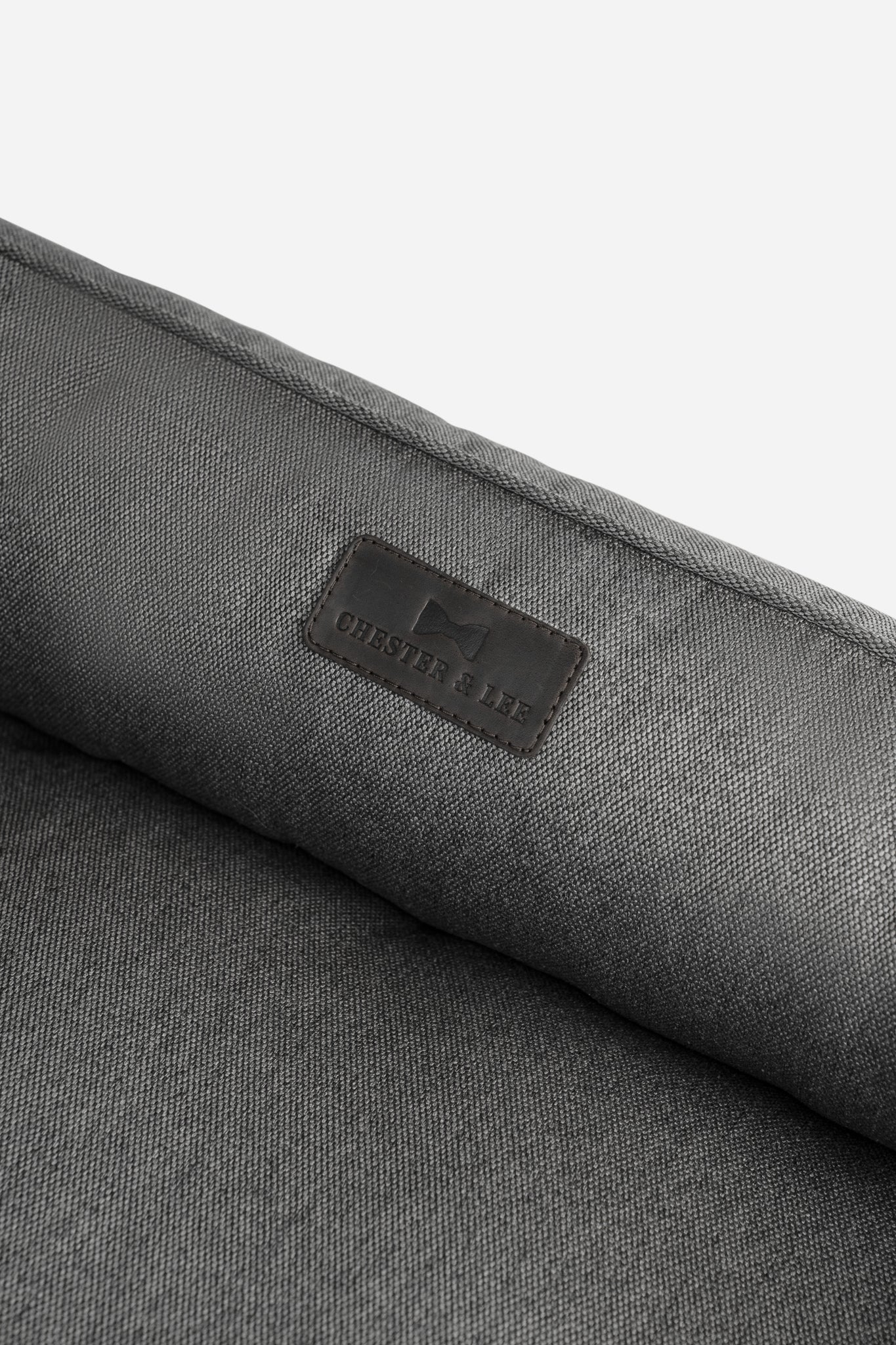 Dog Bed Cotton Sleeper Soft Gray Washable